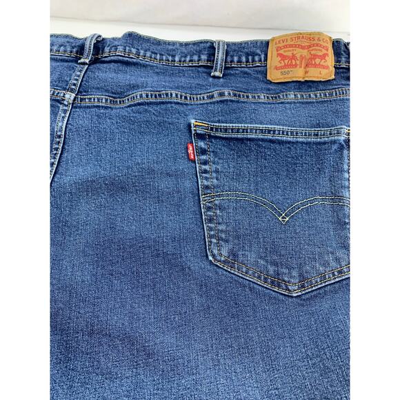Levi’s 550 Relaxed Fit Big & Tall Men's Jeans Tag Size 52 x 30 - Picture 2 of 13
